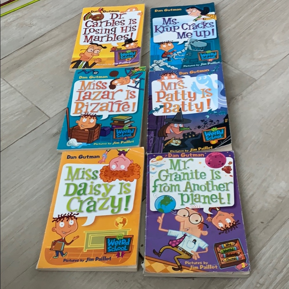 6 dan gutman books